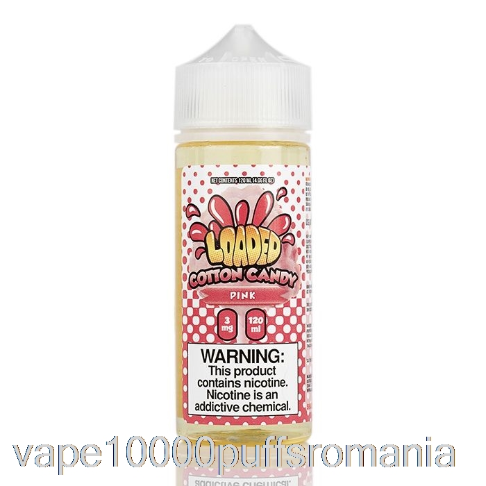Vape Romania Pink - E-lichid încărcat - Vapori Nemilos - 120ml 3mg